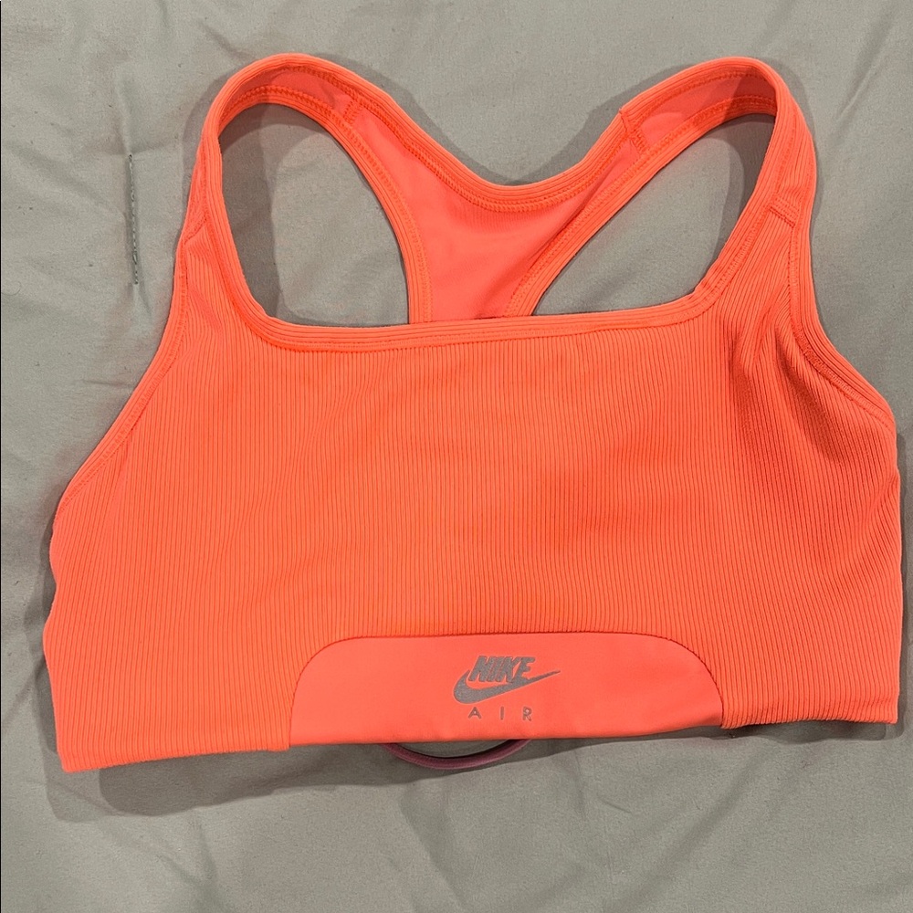 Nike Women's Vibrant Orange Sports Bra